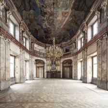Historické interiéry v Colloredo-Mansfeldském paláci